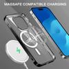 Protective Case - BOOLING - for iPhone 15 Pro Max - Shockproof - Ultra Slim - Black Silicone