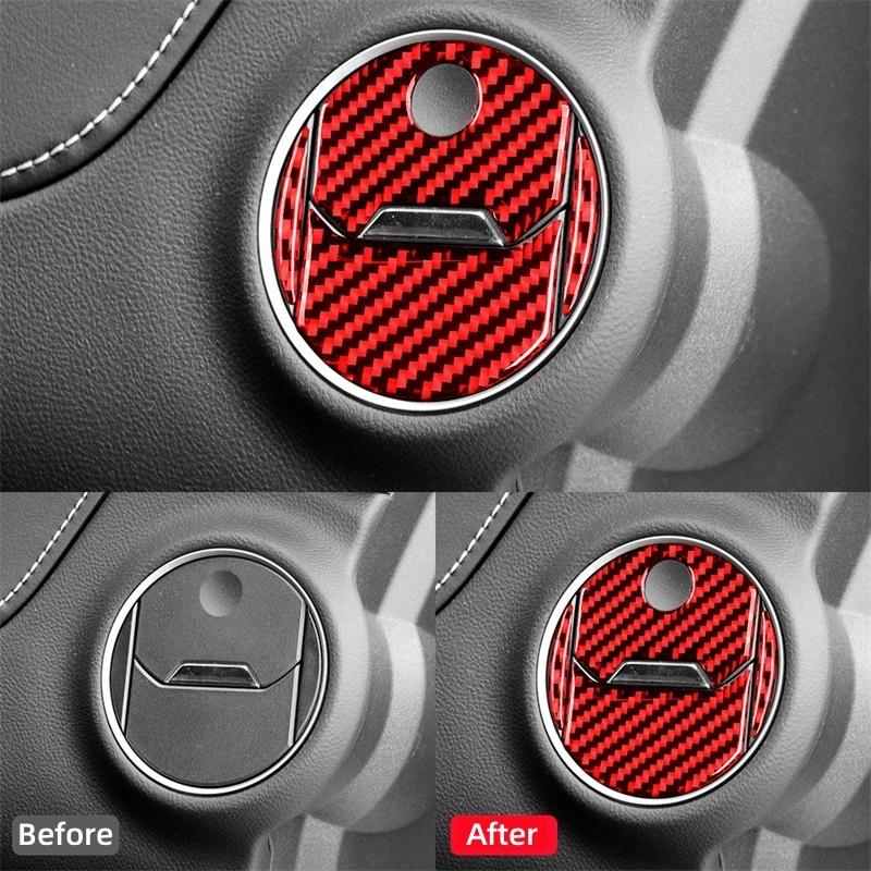 Настоящее углеродное волокно для Chevrolet Camaro 2010-2015, аксессуары для салона автомобиля, боковая часть кондиционера, вентиляционная накладка, декоративная наклейка