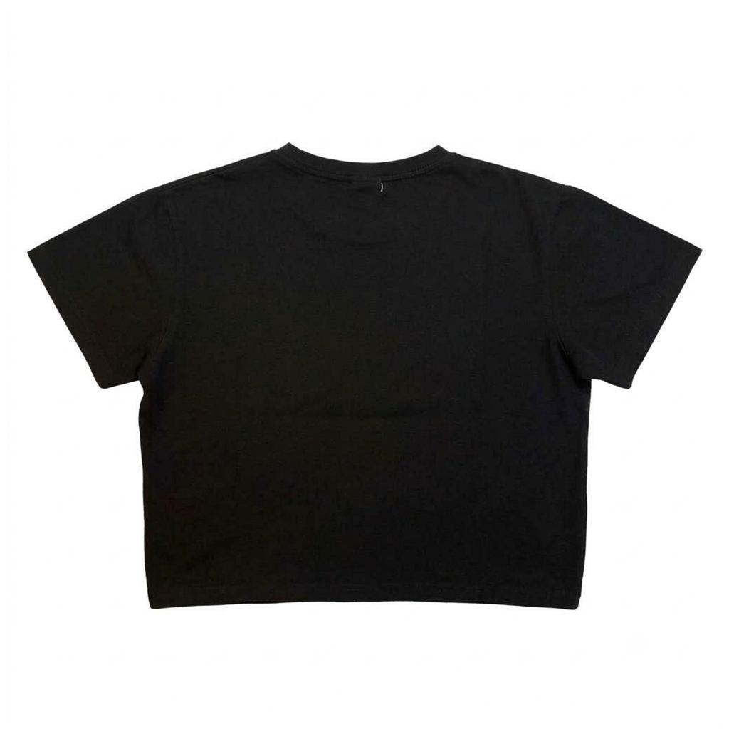 Nirvana Womens/Ladies Distressed Logo Crop T-Shirt