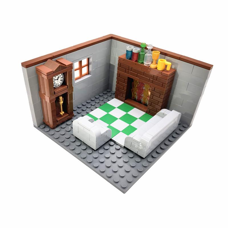 City Shop Friends Blocks Toys for Children Compatible Classic MOC Parts House Furniture Building Bricks Birthday Gift Bloques