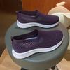 New Cloth Shoes Women's Mesh Breathable Comfortable Soft Sole Single Shoes One Pedal