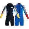 Kids 2.5mm Neoprene Wetsuit Full Body Long Sleeve Snorkeling Surfing Swimming Warmth Protection