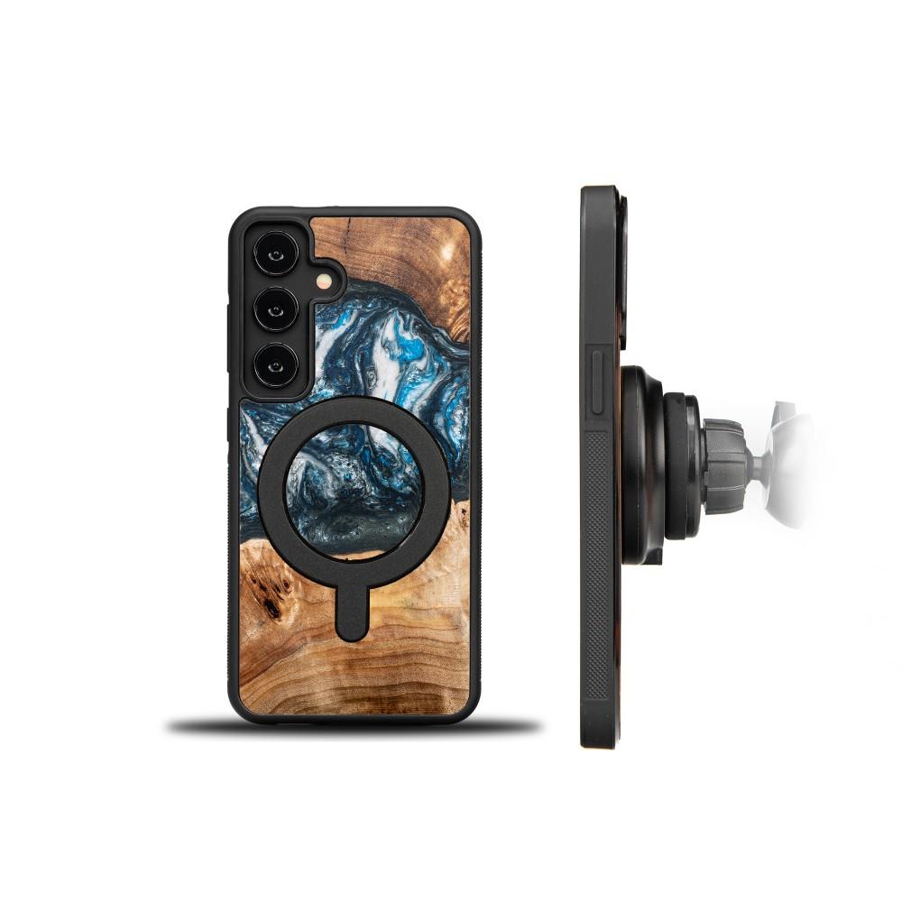 Bewood Unique case for Samsung Galaxy A55 5G - Planets - Earth with MagSafe
