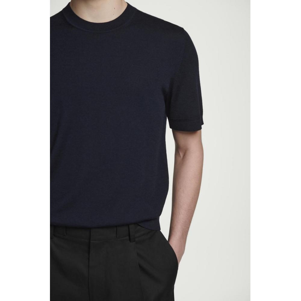 COS Футболка Japan Slim FiT из мериносовой шерсти