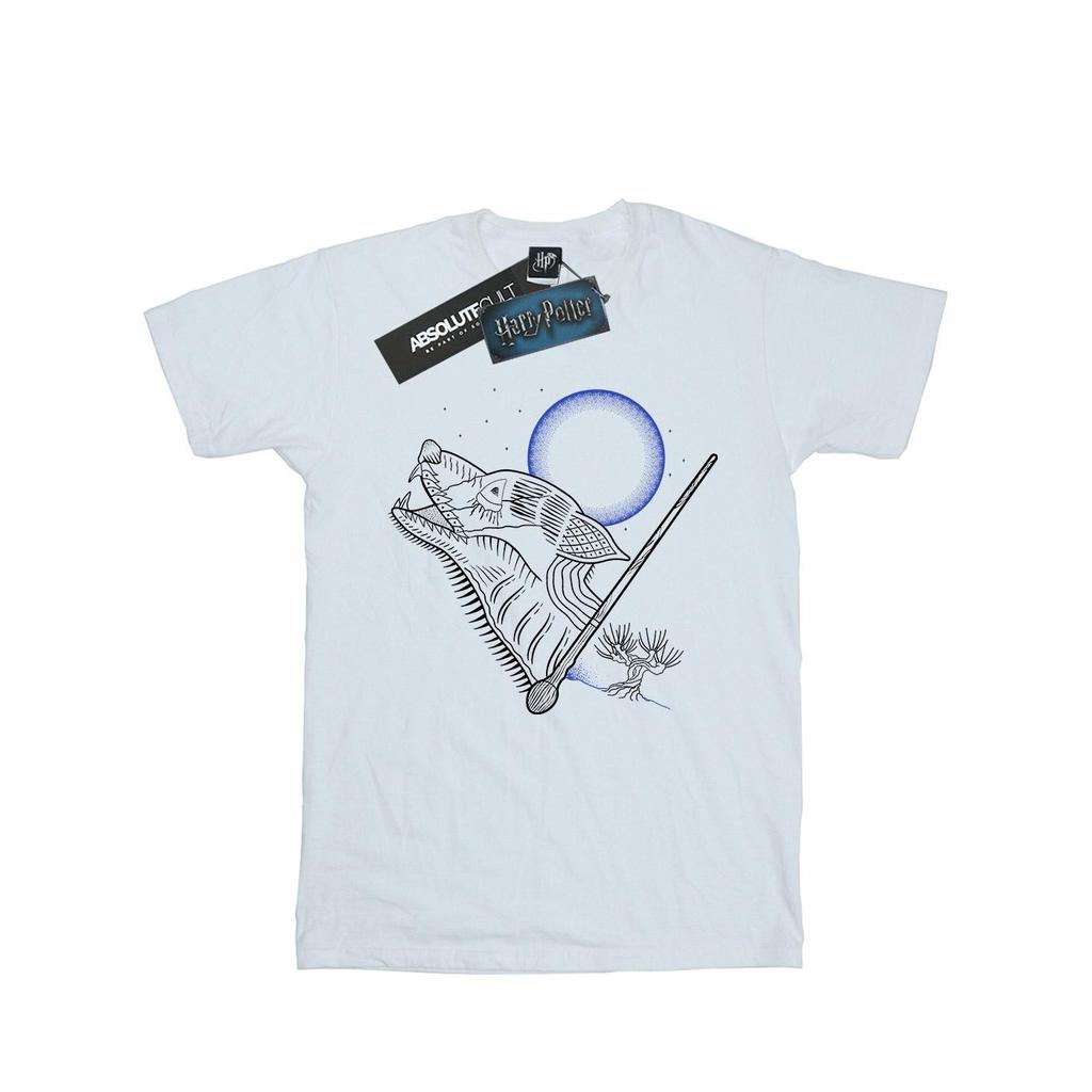 Harry Potter Mens Werewolf Line Art T-Shirt