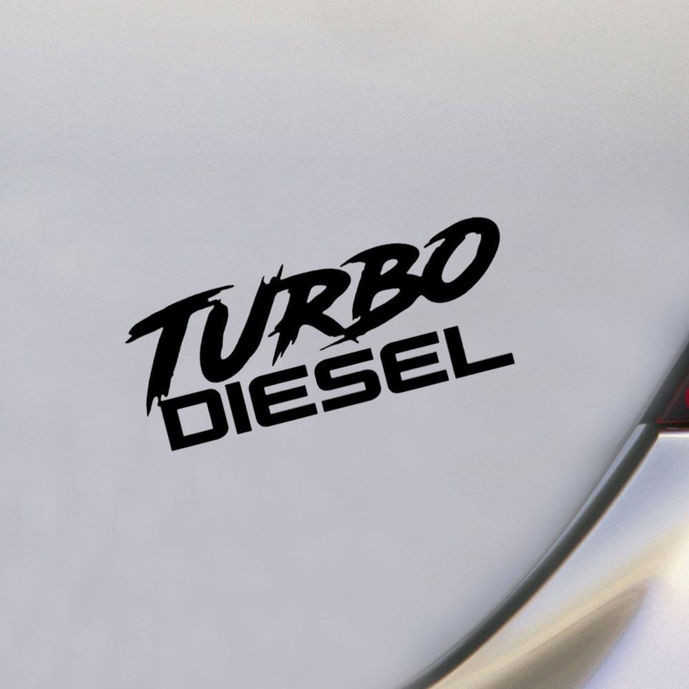 1 шт. универсальные наклейки для стайлинга автомобиля TURBO DIESEL забавные виниловые наклейки на кузов автомобиля грузовика наклейки для внешнего декора автомобиля аксессуары