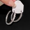 ZAKOL Новые серьги-кольца с цирконом в виде змеиной кости для женщин, женские, роскошные, с цирконом AAA CZ, аксессуары для ушей, для свадьбы, вечеринки, с цирконом