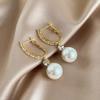 Zircon Pearl Earrings: Elegant & Versatile Fashion for Women