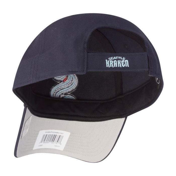 Casquette Décontractée - 47 Brand - MVP Seattle Kraken - Ajustable - Couronne Structurée - Automne/Hiver