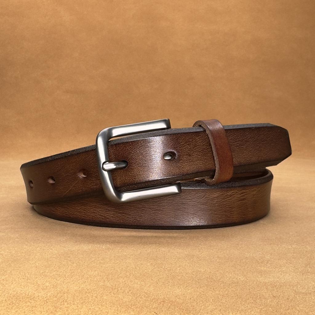 Простой женский ремень первого слоя, универсальный ремень, женский изящный декоративный модный ремень с пряжкой