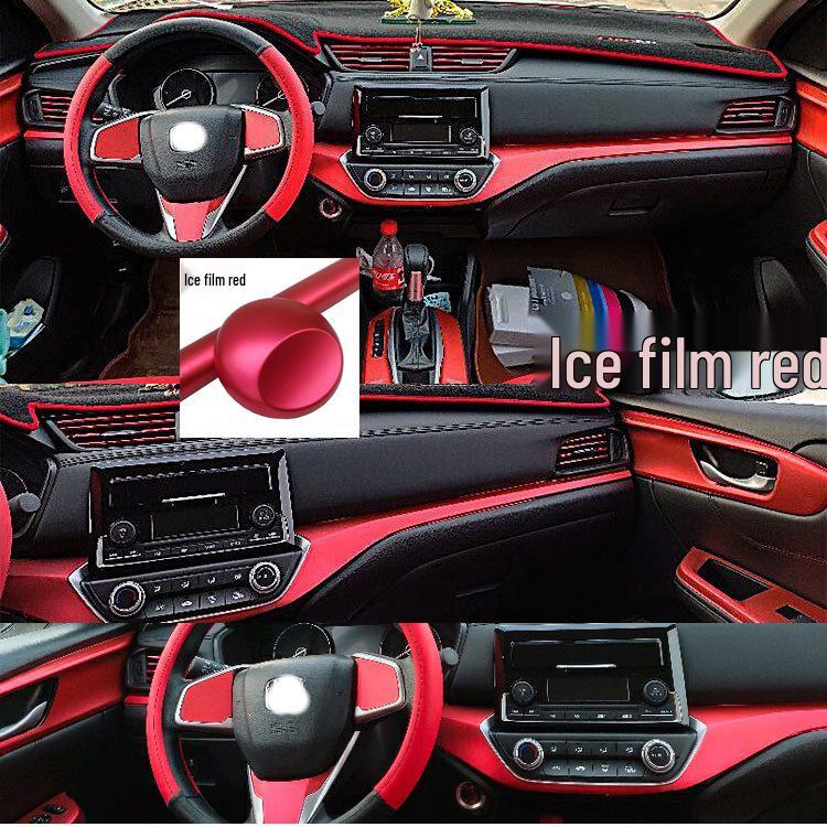 Honda Lingpai 19-20 Interior Sticker: Console & Gear Lever Decoration Film