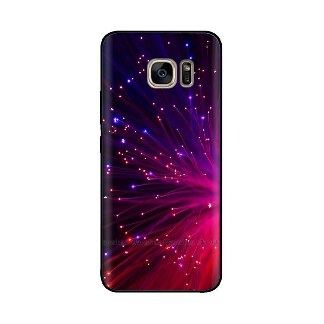 Силиконовый чехол для Samsung Galaxy S7 Edge, чехол S7, чехол для телефона Samsung Galaxy S6 Edge S 6, полная защита, мягкая задняя крышка