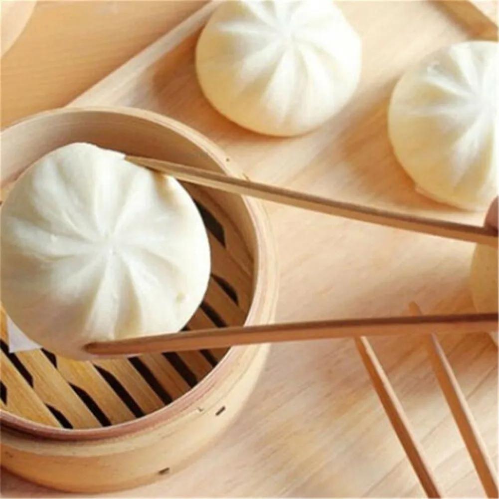 2 шт. 18 см бамбуковое дерево деревянные щипцы для еды тост салат тостер бекон сахар ледяной чай щипцы зажимы для чая посуда для кухни