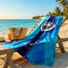 Manchester City Fc Stle Beach Towel Soft Durable Quick-Dry Comfortable Lightweight Suitable for Swimming, Gym, Camping, Yoga Vacation