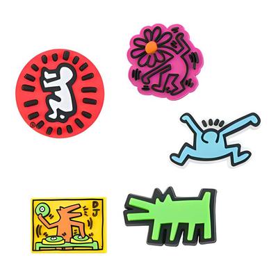 Харлин Набор из пяти предметов 5X ПВХ Аксессуары для обуви Унисекс Многоцветный