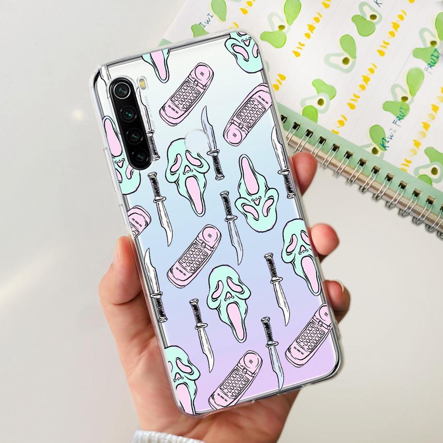 Для чехла Xiaomi Redmi Note 8T Note 8 2021 Чехол Популярный Мраморный Прозрачный Силиконовый Мягкий Funda Для Xiaomi Redmi Note 8 Pro Note8 Coque