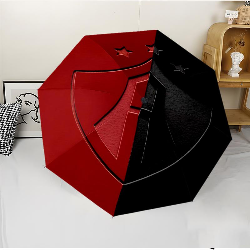 Atlas Fashionable Automatic Opening/Closing Folding Umbrella. Portable and Foldable, Ideal for Gift, Travel, and Daily Use.