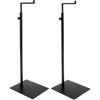 Metal Adjustable 2 Pack Bag Display Stand Holder Multi-Function Single Hook Handbag Rack for Counter Tabletop