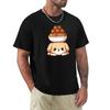 Dog With Spaghetti On Its Head Tshirt Basic Lightweight Short Sleeve Tee
