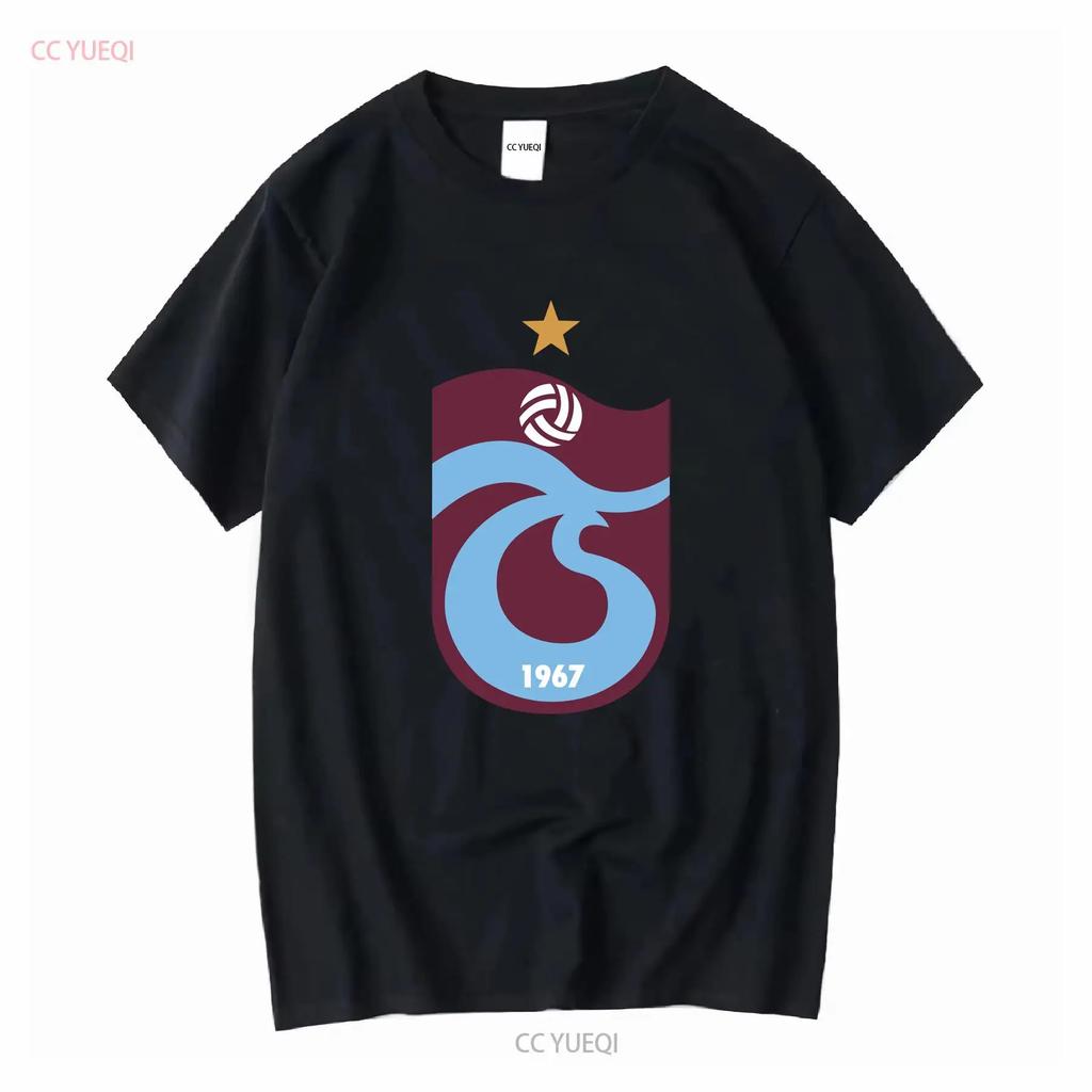 Logo Trabzonspor Active T Shirt Funny Size Mode American long or short sleeves vintage Washed Soft Top For Everyday Wear