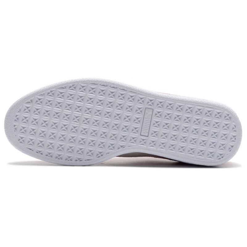 Puma Suede Cushioning Low-Top Sneakers Unisex Sneakers Pink White 374915-99