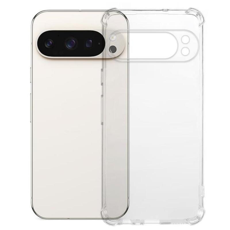 For Google Pixel 10 Pro TPU Case WANLONFENG WL3 Series 1.5mm Phone Cover with Tempered Glass Film