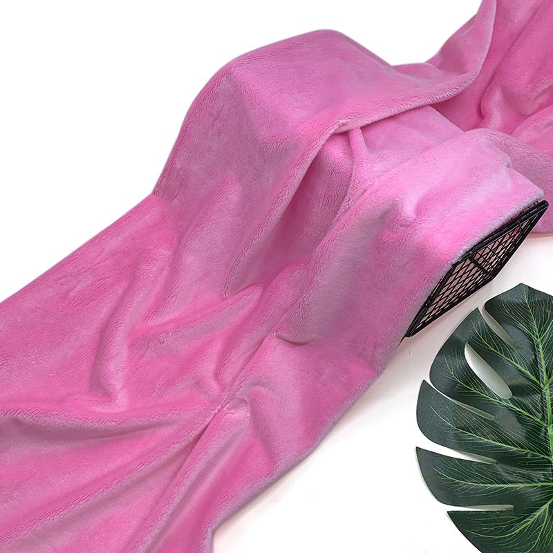 45x50 см удобная и мягкая ткань с ворсом 3 мм из полиэстера с кристаллами, супермягкая плюшевая ткань для шитья кукол