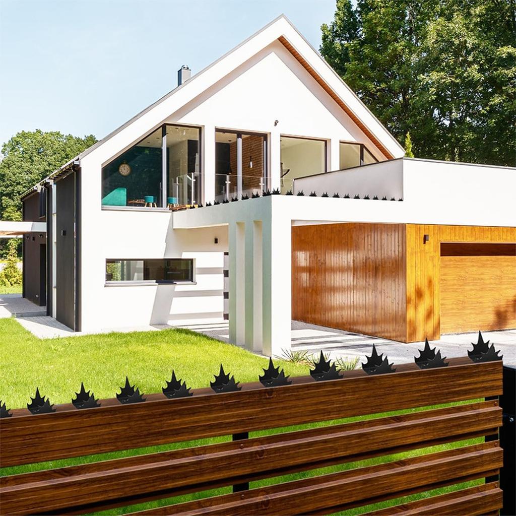 WCS-Шипы для забора и стен - Шипы для защитного забора - Шипы для забора от проникновения - Устройство-сдерживатель для лазания по забору