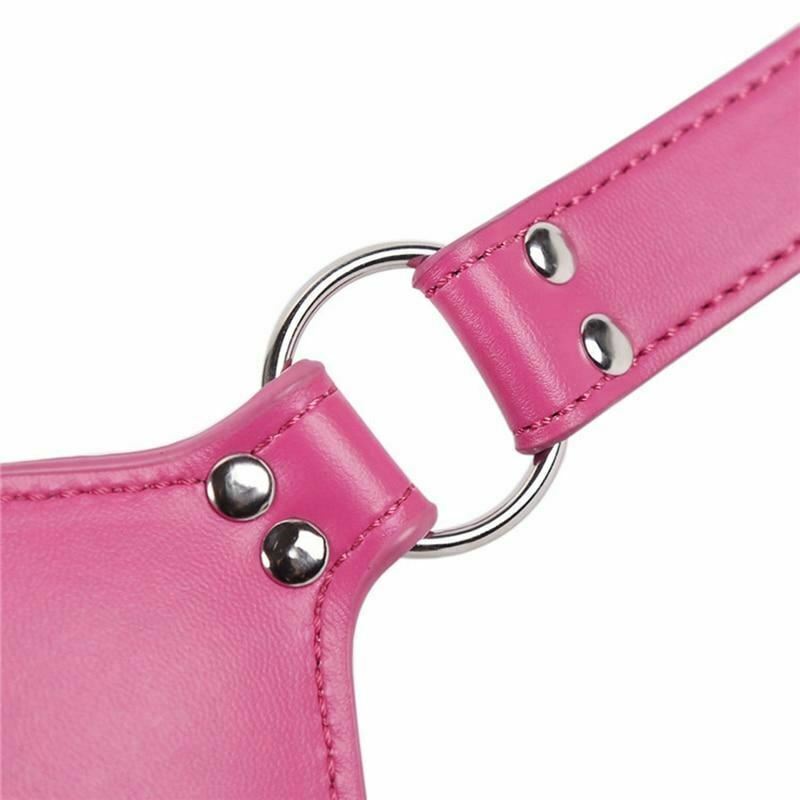 Pink Dildo Gag Mouth Plug Restraints Gags