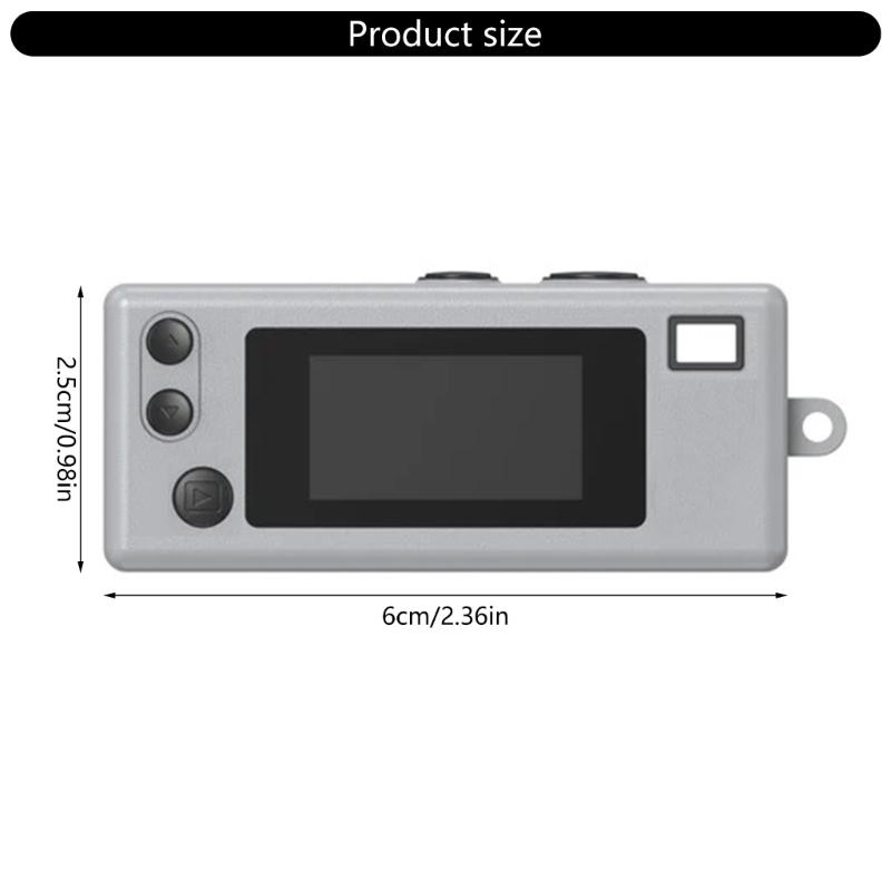 Мини-камера брелок Маленькие дизайны Легкий Цифровой фотоаппарат Брелок для Приключений на открытом воздухе и Ежедневной съемки