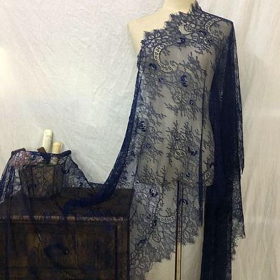 WM, 3 Meter, Colorful Eyelash Lace Trim, Sewing, 65cm Wide, DIY Sewing Applique, Wedding Dress Decoration