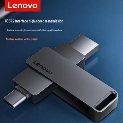 Lenovo USB 3.2 Type-C флеш-накопитель LX200 с двойным интерфейсом