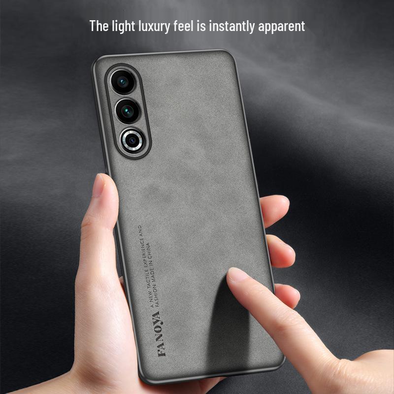 Защитный чехол Meizu 22/Note16 Lucky08 с текстурой замши, матовый, полное покрытие