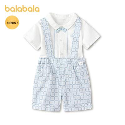 Летний комплект из комбинезона с коротким рукавом для мальчика Balabala