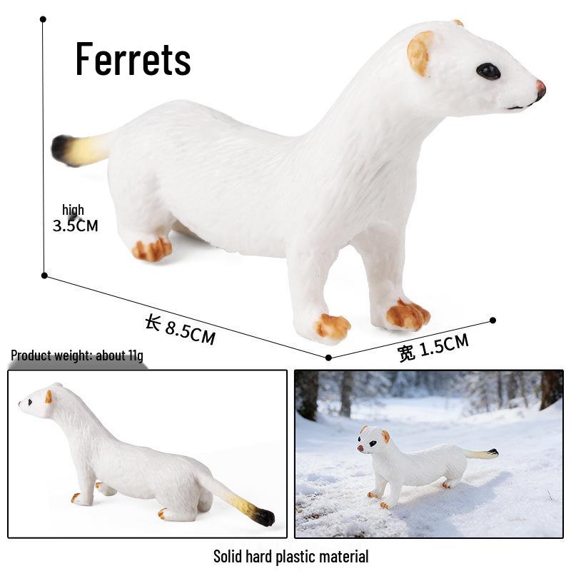 Realistic Arctic Animal Models Toys: Polar Bear, Beluga, Seal, Wolf, Snow Leopard, Penguin