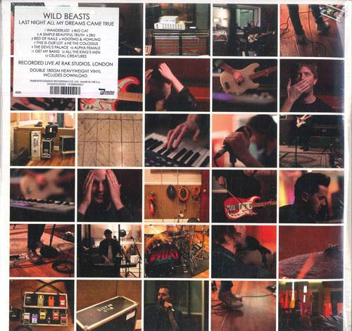 Виниловая пластинка WILD BEASTS Last Night All My Dreams Came True DOMDOC002LP Domino Document 2018 UK Rock