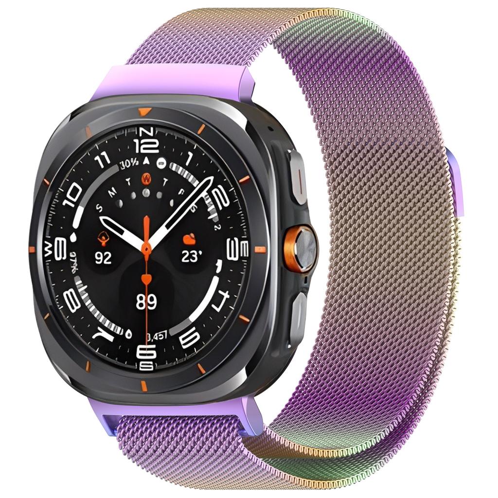 Ремешок Milanese Loop для Samsung Galaxy Watch 7 Ultra 47 мм из нержавеющей стали, магнитный браслет без зазоров, ремешок Galaxy Watch 7 Ultra 47