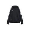 adidas Ss23 однотонная толстовка с логотипом и принтом, мужская толстовка с капюшоном, черная GM7341-BLACK