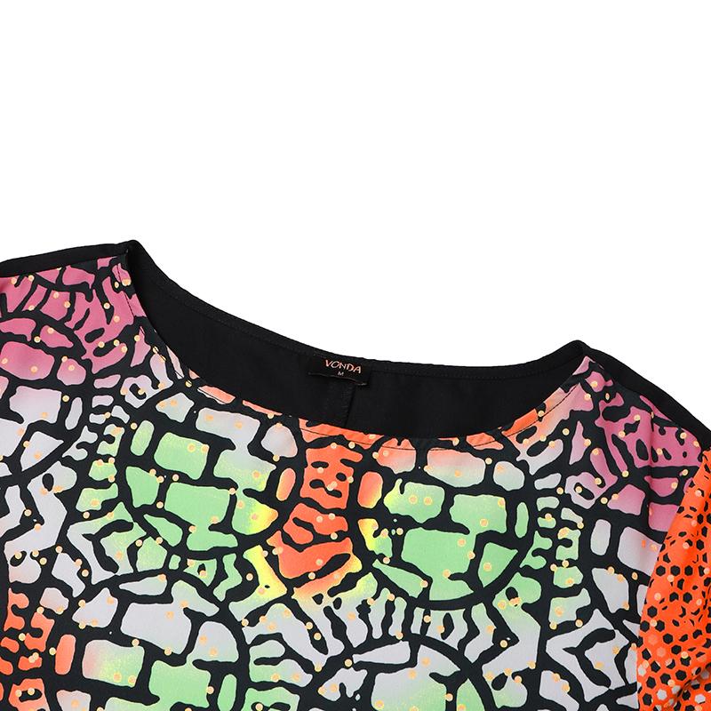 Женские свободные платья с круглым вырезом и длинными рукавами больших размеров