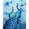 DIY Peacock 5D Diamond Painting Full Round Drill Animal Diamond Embroidery Cross Stitch Mosaic Kits Wall Art Gift Home Decor