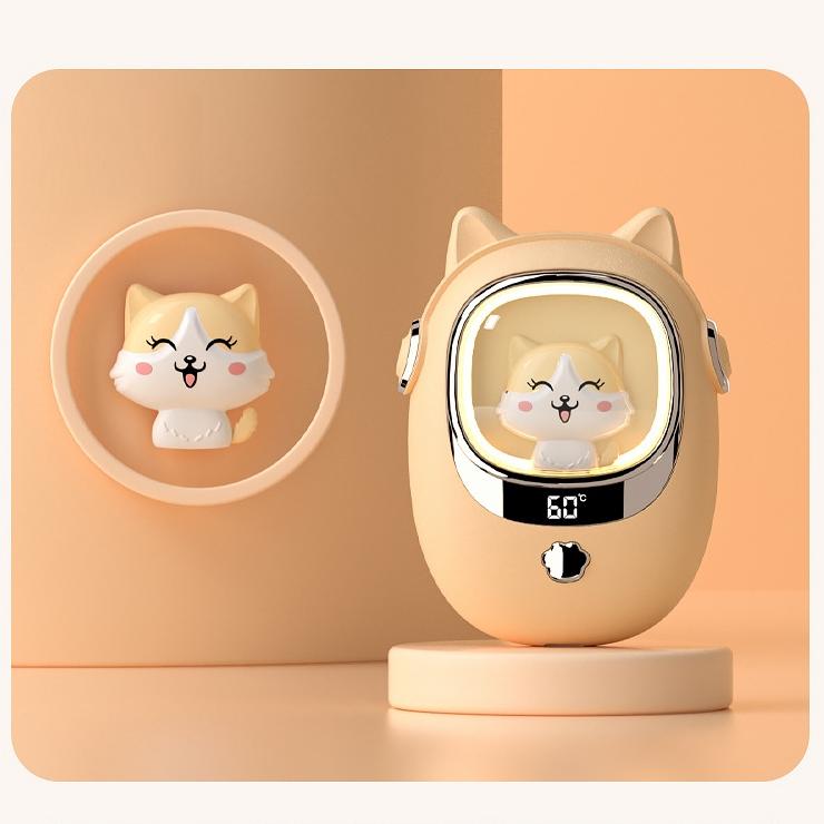 Мини-милый портативный обогреватель для рук, 5 передач, USB-грелка для рук, милый мобильный аккумулятор, грелки для рук, перезаряжаемый обогреватель, грелка для рук Calentador