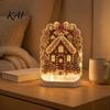 Indoor Decorative Lighting Christmas Pearl Light Ornaments for Holiday Home Decor, Acrylic LED Gifts Friends Lamp with Soft Glow Bedroom Bookshelf And