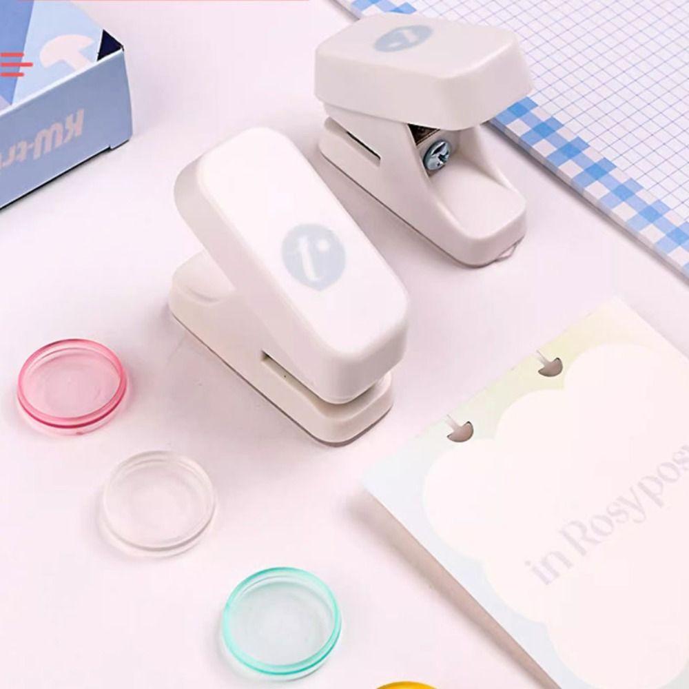 DIY Mushroom Hole Puncher Scrapbooking T-type Paper Puncher Loose-leaf Hole Puncher  School Office