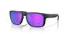 Oakley Sunglasses Matte Black Frame Prizm Violet 53mm Men's 0OO9509, (Front), Lens,