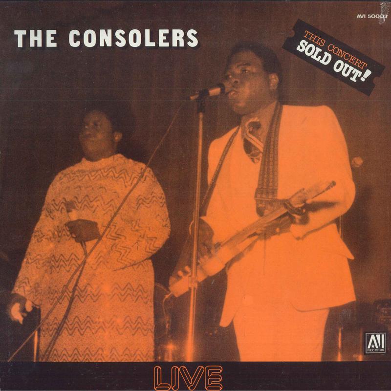 Виниловая пластинка CONSOLERS - Live - Этот концерт был распродан AVI50003 AVI Records 1980 США Соул/Фанк