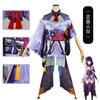 Beishui Trading Genshin Impact Daowicheng Thunder General Cos Costume Thunder God Bar Cosplay Animation  Anime Clothing