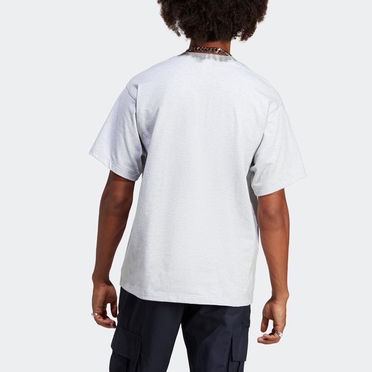 adidas Футболка Originals Adicolor Contempo с сплошным логотипом, мужские футболки светло-конопляно-серого цвета IB9473