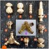 Rustresistant Brass Garden Pipe Connector With Quick Fit Fitting And Handy Switch Nozzle
