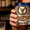 Стеклянный графин для виски к 250-летию, бутылка для крепких напитков, патриотический сувенир ко Дню независимости, классический подарок для коллекционеров, ветеранов, любителей истории