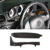 Для Mercedes Benz C-Class W204 2011-2013 LHD Автостайлинг Текстура углеродного волокна Рулевое колесо Панель приборной панели Рамка Декоративная накладка